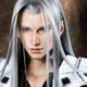 A silica bust of FF7's Sephiroth.